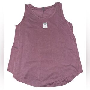 Plan + Purpose Drapay Tank Top in Desert Rose